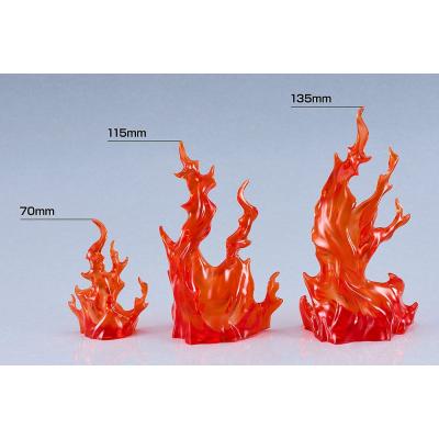 Original Character Accesorios para Figuras The Simple Effect Flames: Red