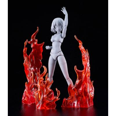 Original Character Accesorios para Figuras The Simple Effect Flames: Red
