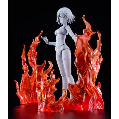 Original Character Accesorios para Figuras The Simple Effect Flames: Red