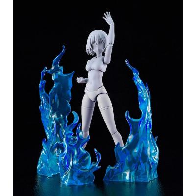 Original Character Accesorios para Figuras The Simple Effect Flames: Blue